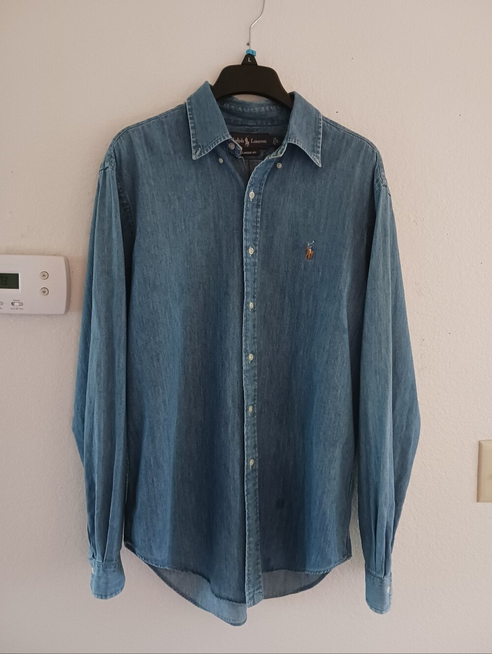 Polo Ralph Lauren Classic Fit Denim Shirt - Picture 2 of 7
